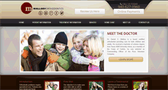 Desktop Screenshot of malloryortho.com